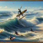 apprendre à surfer dans les vagues de Lacanau